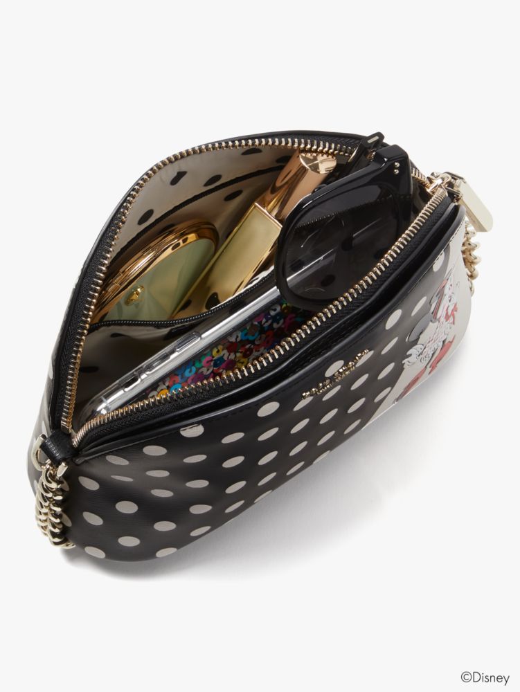 Kate Spade black dome crossbody bag