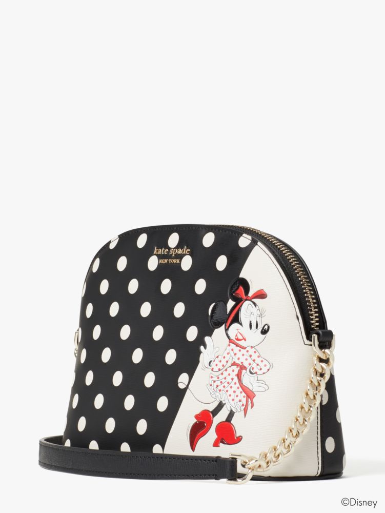 Kate Spade New York X Minnie Mouse Mini Dome Satchel Purse