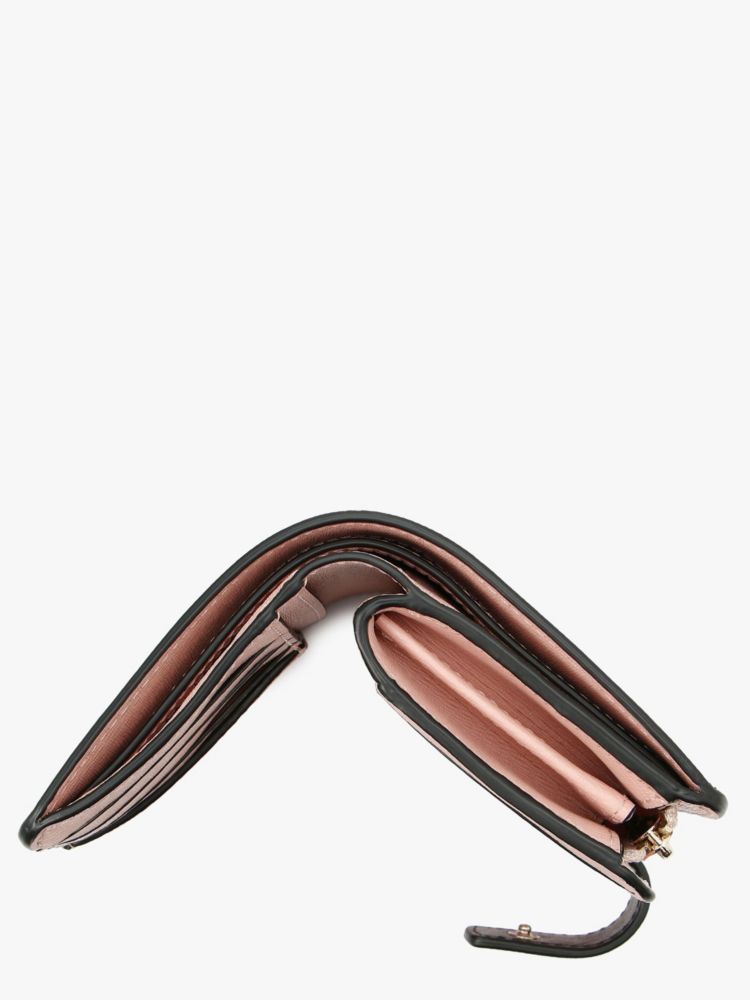 Kate Spade,スペンサー コンパクト ウォレット,全てのアウトレット,ブラック