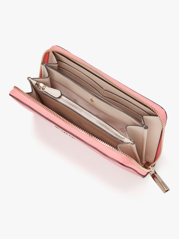 Kate Spade,Spencer Zip-around Continental Wallet,