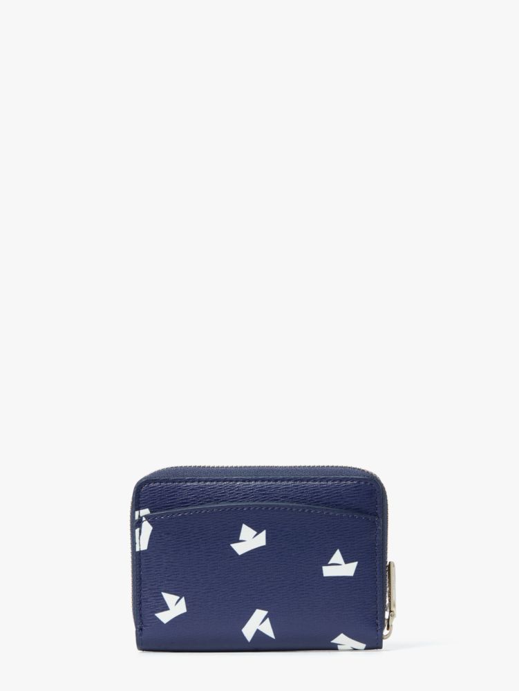 Kate Spade,Spencer Paper Boats Zip Cardholder,