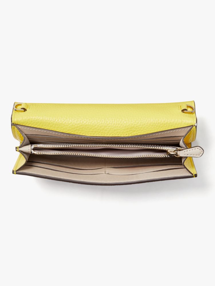 Kate Spade,roulette top-handle crossbody,crossbody bags,Yellow Multi