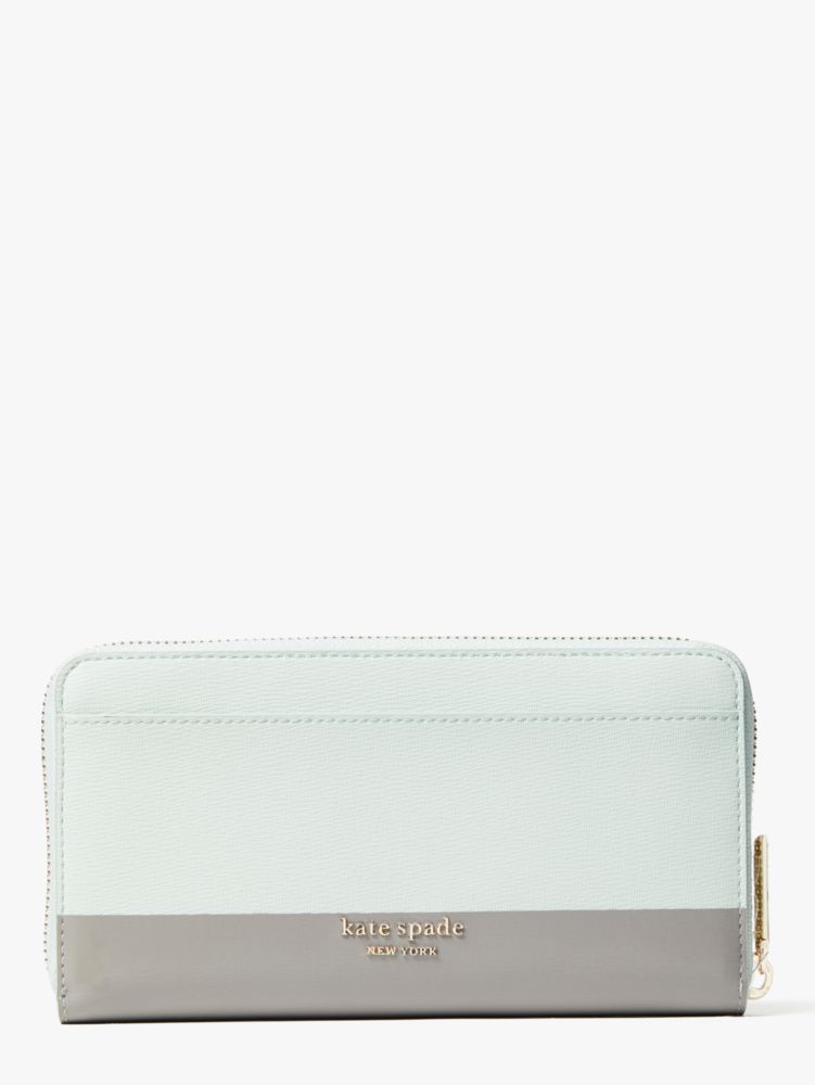 Kate Spade,city skyline zip-around continental wallet,Multi