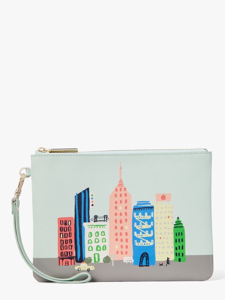 Kate spade best sale triple zipper wristlet