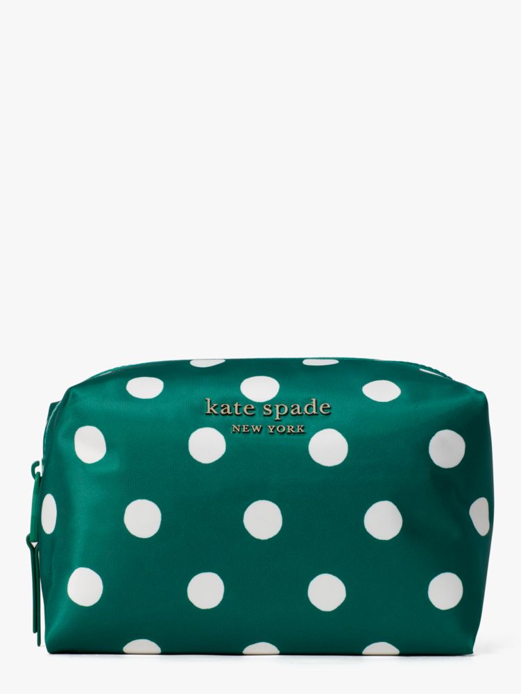 Everything Puffy Sunshine Dot Large Cosmetic Case, , Product