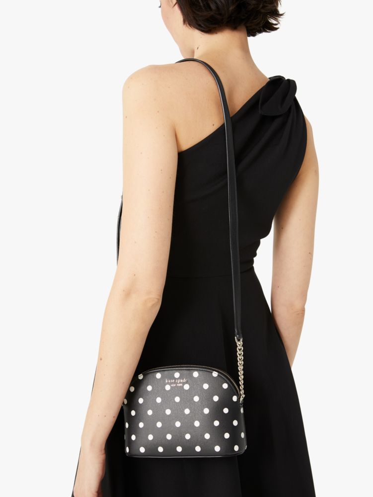 Spencer Sunshine Dot Small Dome Crossbody, , Product