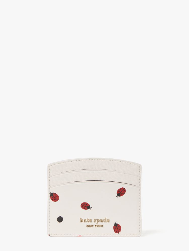 Kate Spade,Lady Bug Dots Cardholder,