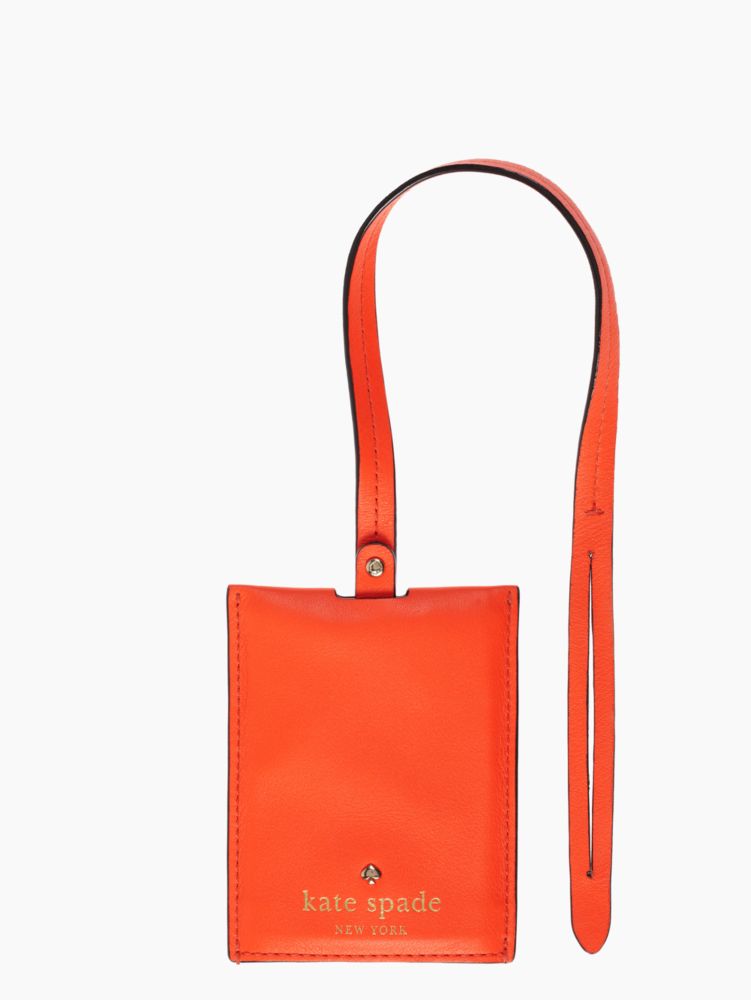 Kate spade sale bag tag