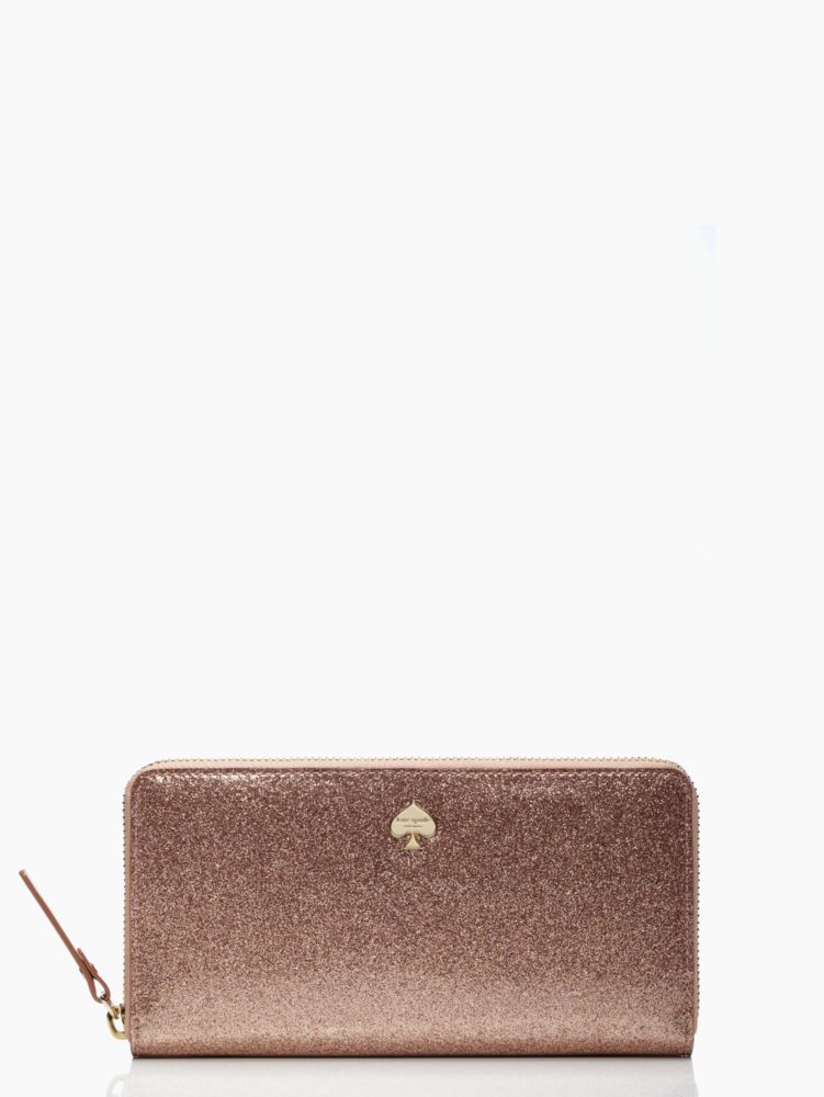 Sparkly rose gold discount kate spade purse