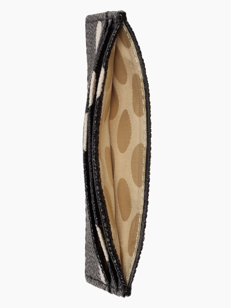 Cedar Street Dot Card Holder, , Product