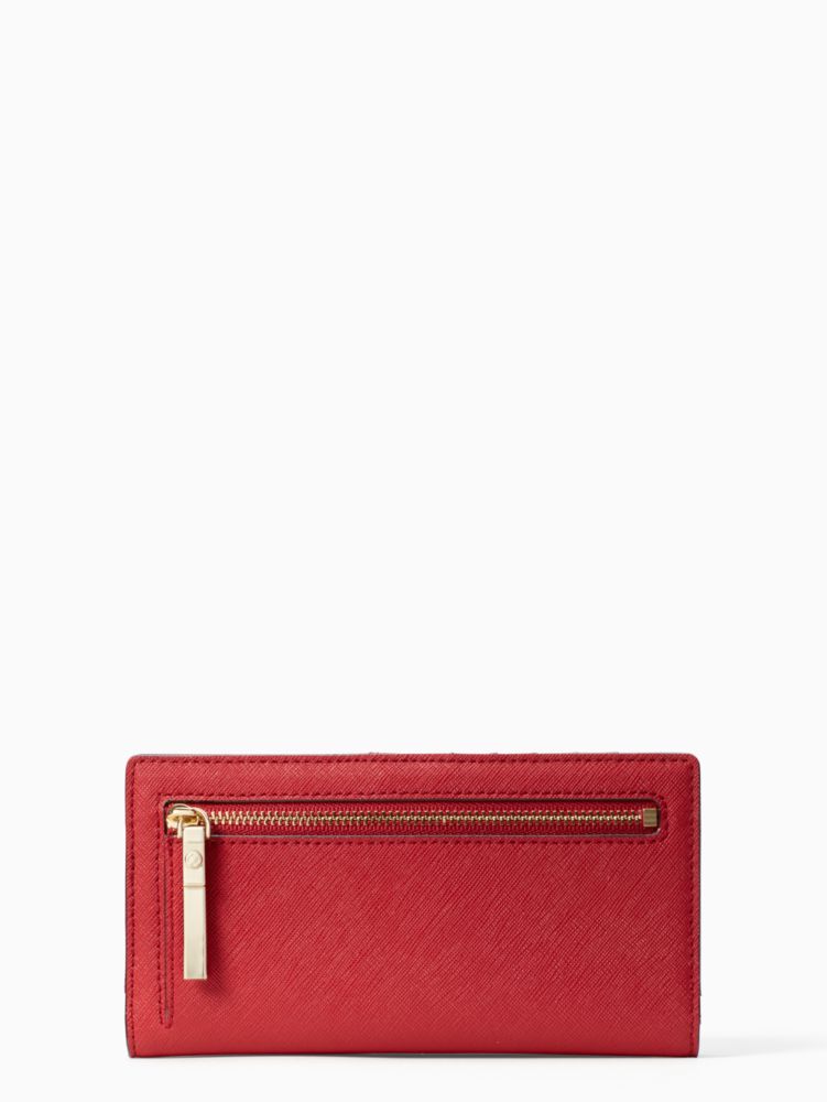 Kate spade cameron store large slim bifold wallet