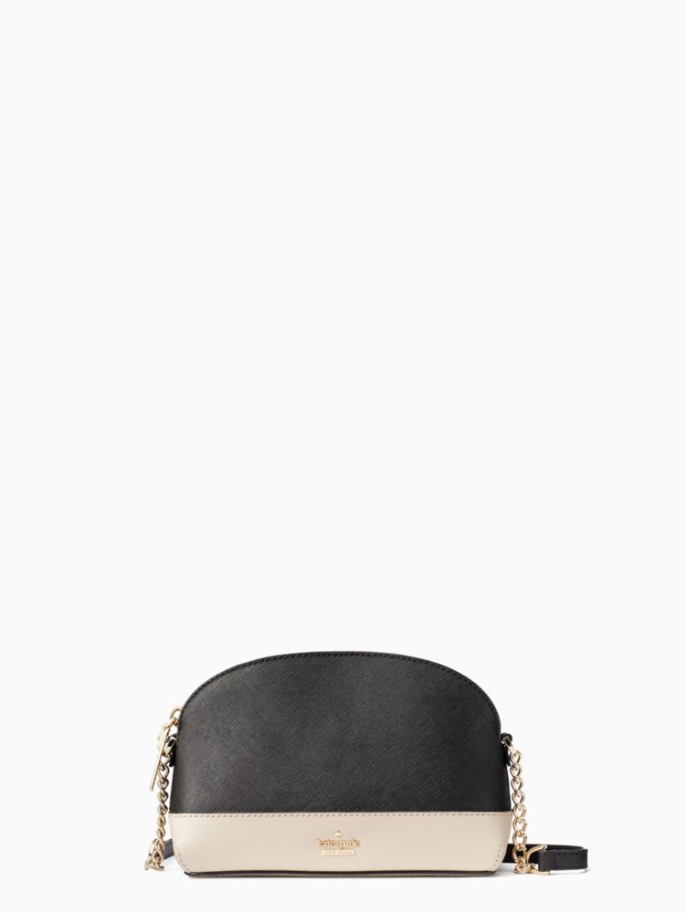 Kate Spade,cameron street hilli,crossbody bags,Tusk/Black