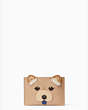 Kate Spade,year of the dog applique cardholder,Multi