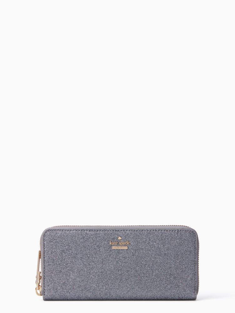 Kate spade lindsey cheap glitter wallet