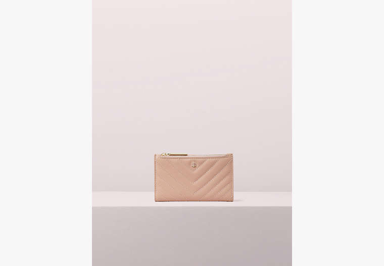 Kate Spade,amelia small slim bifold wallet,Flapper Pink
