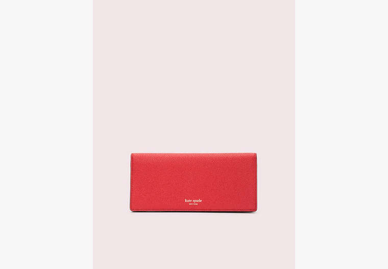 Kate Spade,margaux bifold continental wallet,Hot Chili