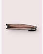 Kate Spade,margaux enamel spade small pouch wristlet,wristlets & pouches,Blk/Wht