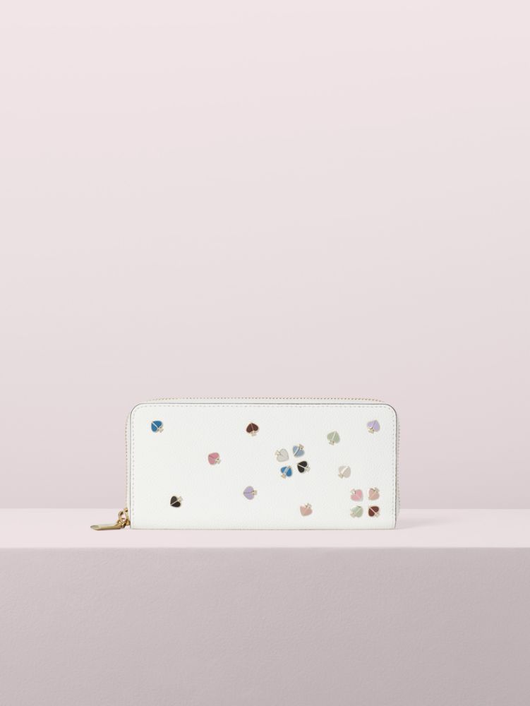 Margaux Enamel Spade Slim Continental Wallet Kate Spade New York Kate Spade New York