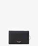 Kate Spade,margaux small keyring wallet,Blk/Wht