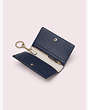 Kate Spade,margaux small keyring wallet,Horizon Blue Multi