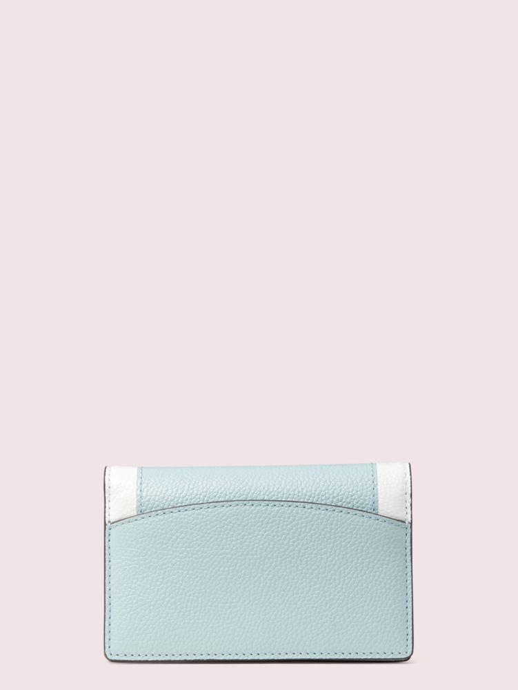 Kate Spade,margaux small keyring wallet,Cloud Mist Multi