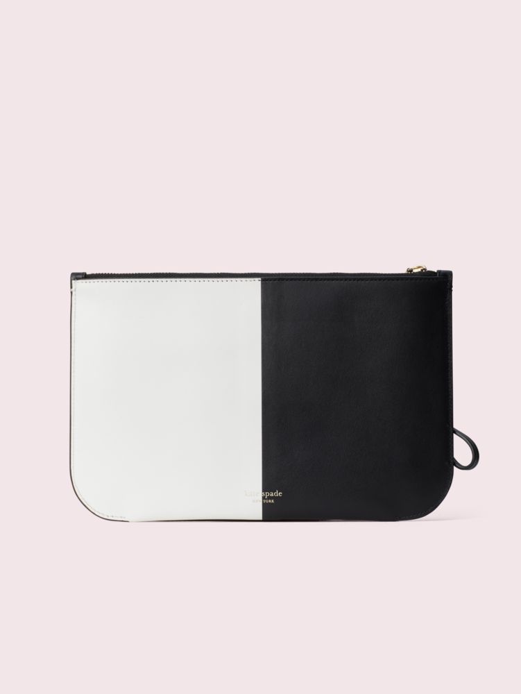 Nicola Bicolor Large Pouch Wristlet Kate Spade New York