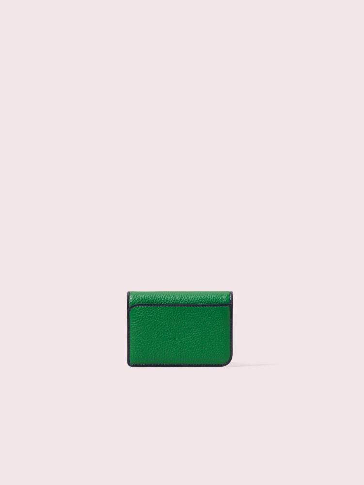 Kate Spade,sam bifold card case,cardholders,Green Bean