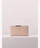 Kate Spade,polly small slim bifold wallet,Flapper Pink