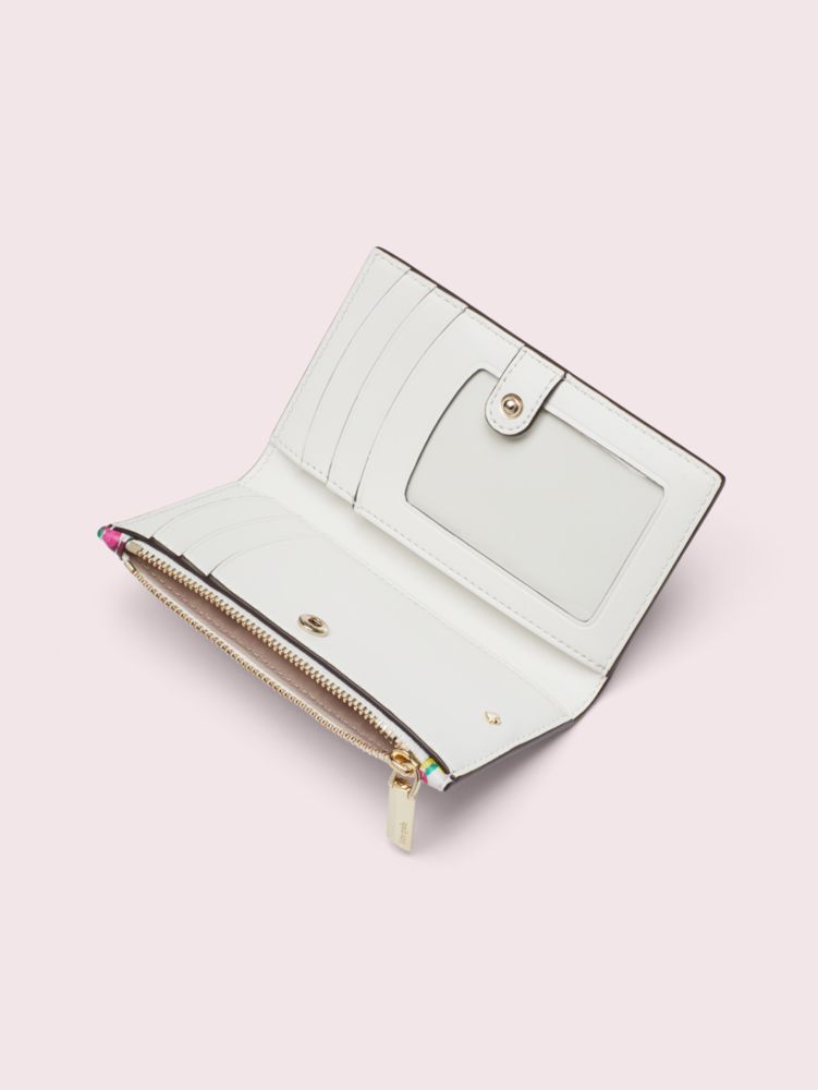 Sylvia small hot sale slim bifold wallet