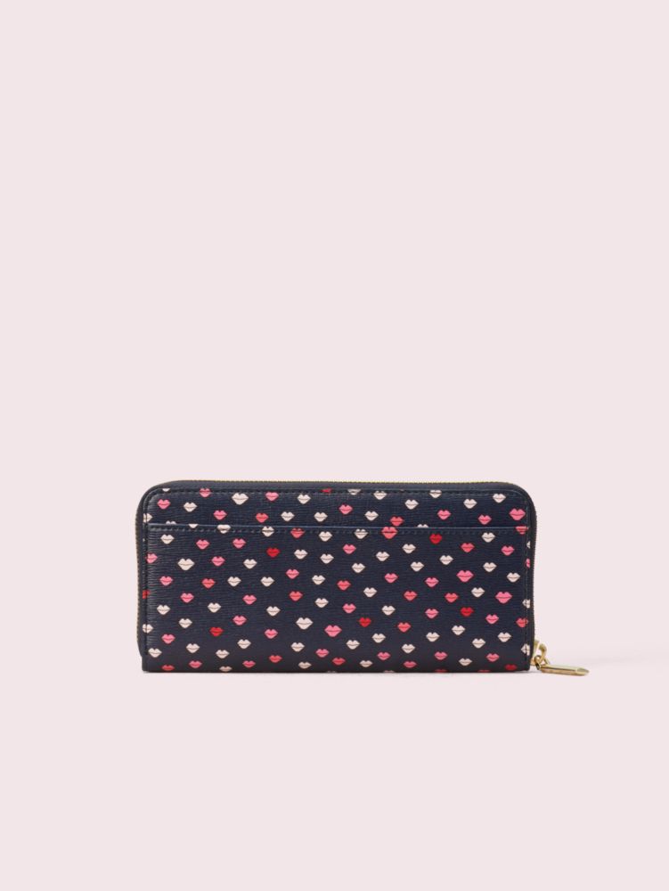 Kate spade discount lips wallet