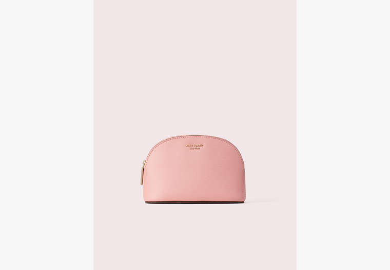 Kate Spade,sylvia medium dome cosmetic bag,Rococo Pink