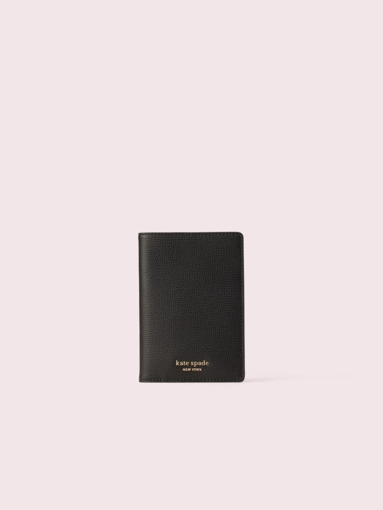 Black Sylvia Passport Holder