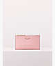Kate Spade,sylvia small slim bifold wallet,Rococo Pink