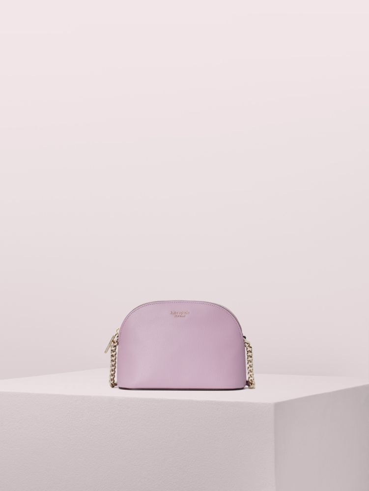 Kate Spade,sylvia small dome crossbody,crossbody bags,Orchid