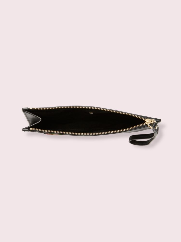 Beaded Flock Party Small Wristlet, , Product