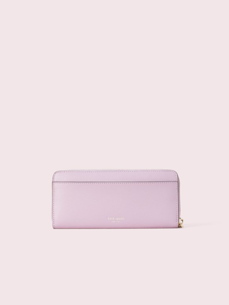 Kate Spade,slim continental wallet,Orchid Multi