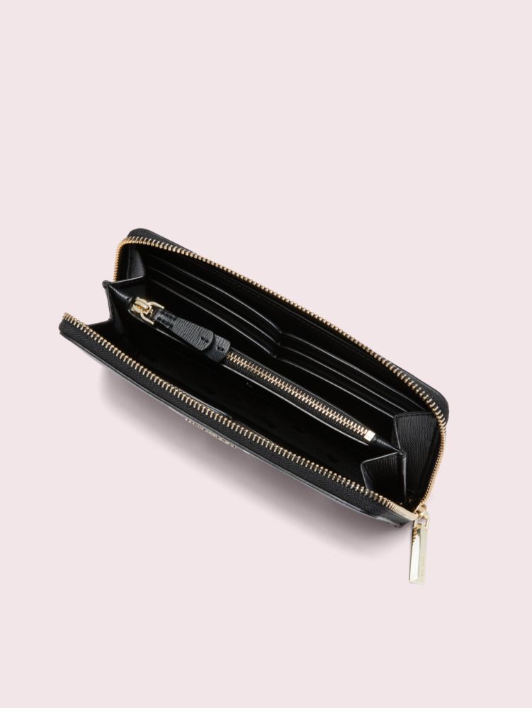 Sylvia Flock Party Slim Continental Wallet | Kate Spade Outlet