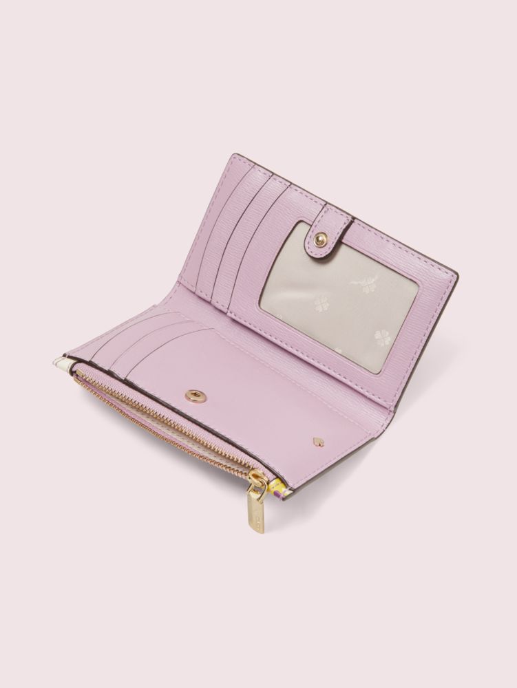 Sylvia Swing Flora Small Slim Bifold Wallet