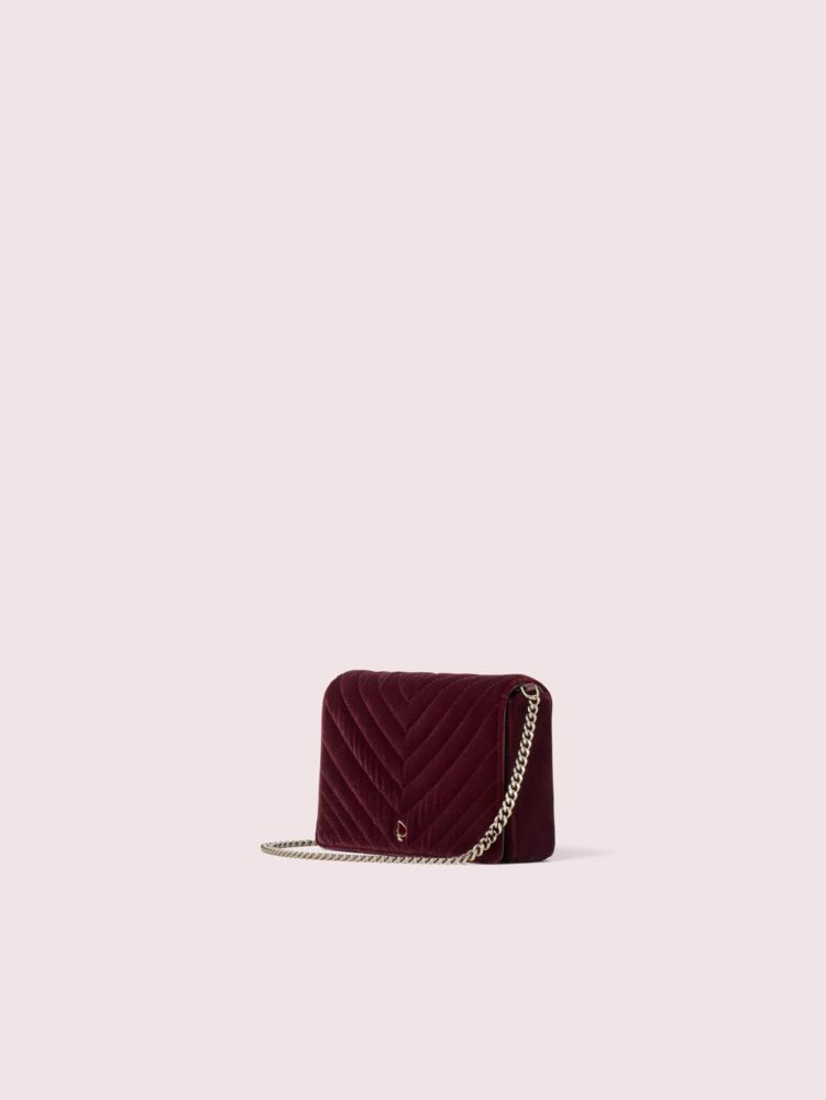 Kate Spade,Amelia Velvet Chain Wallet,