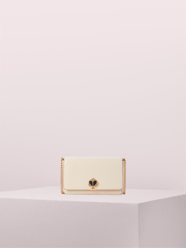 Sling bag/Katespade Nicola Shimmer Twistlock Wallet on Chain