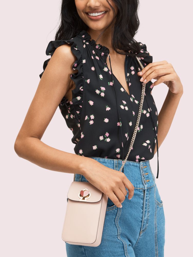 Kate Spade,Nicola Twistlock North South Flap Crossbody,