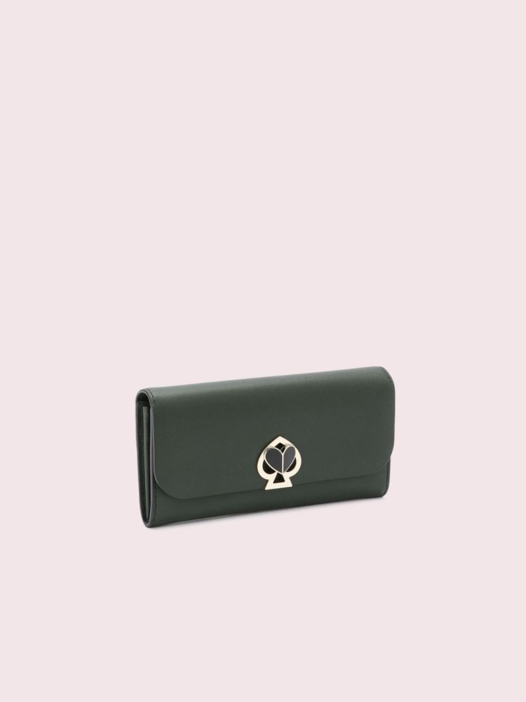 Nicola twistlock outlet bifold flap wallet