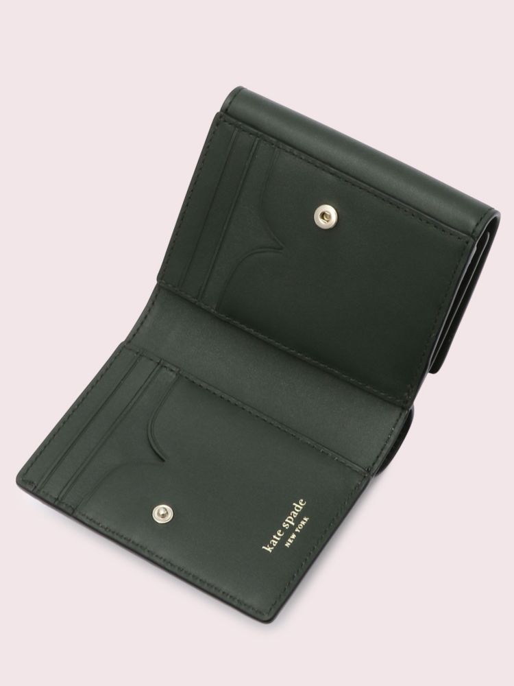 Kate Spade,二コラ ツイストロック バイフォールド フラップ ウォレット,全てのアウトレット,