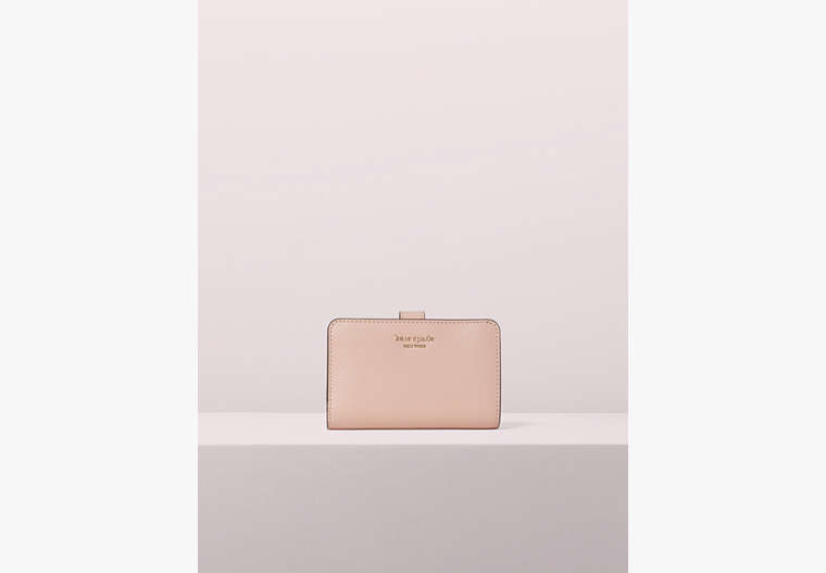 Kate Spade,spencer compact wallet,Rosy Cheeks