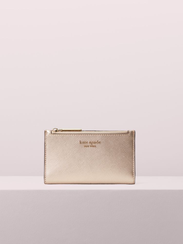 Kate Spade,Spencer Small Slim Bifold Wallet,