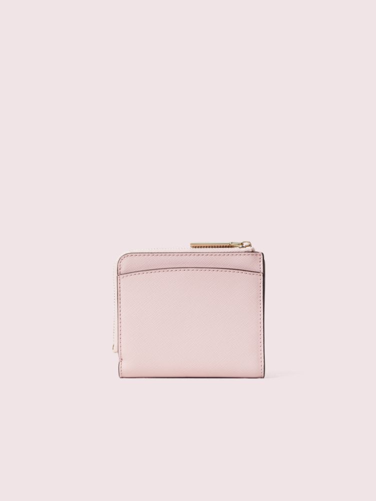 Kate Spade,spencer small bifold wallet,Tutu Pink