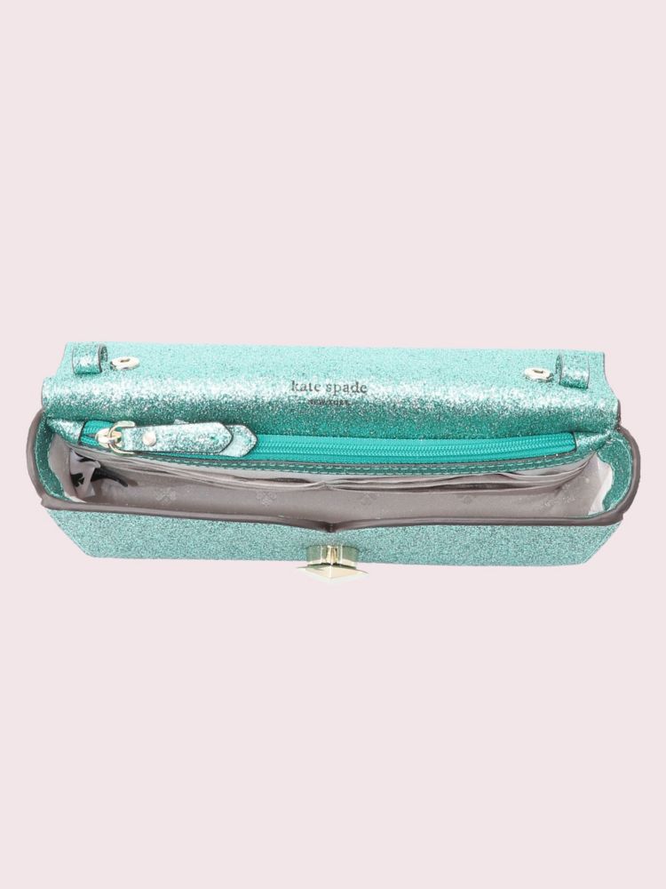 Buy KATE SPADE Nicola Shimmery Wallet with Chain Strap
