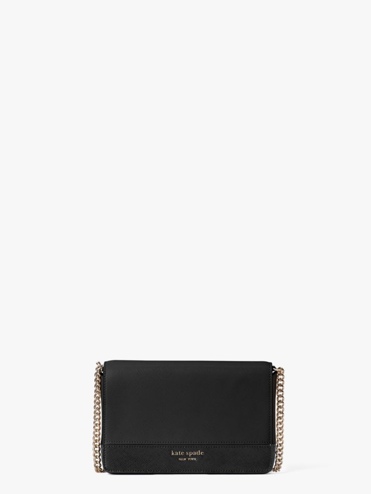 Kate Spade,Spencer Chain Wallet,crossbody bags,Black