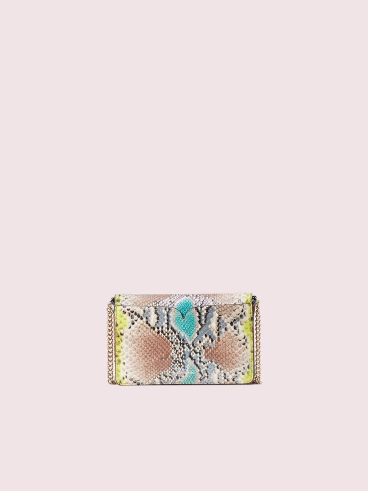 Romy Python Embossed Chain Wallet Kate Spade EU