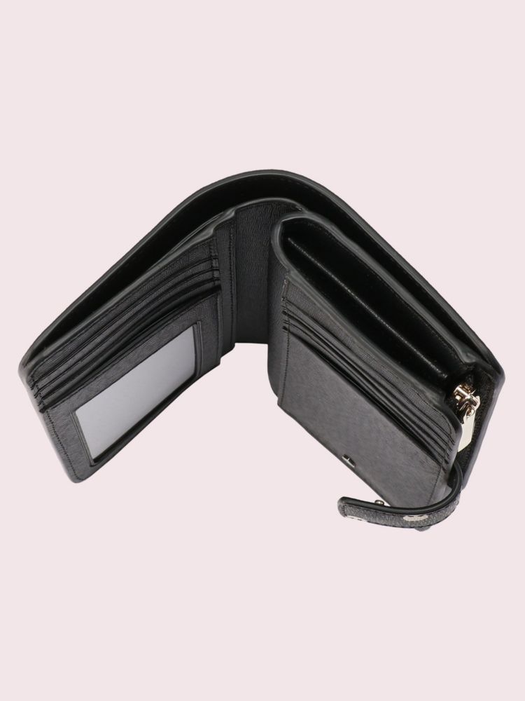 Kate Spade,Spencer Cabana Dot Compact Wallet,